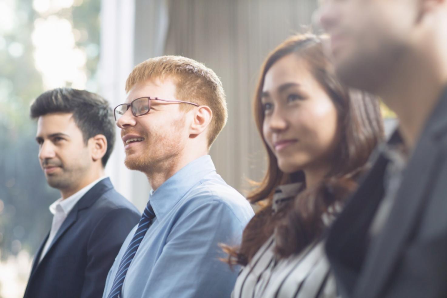 Networking event showcasing tavionexor alumni connecting and sharing experiences