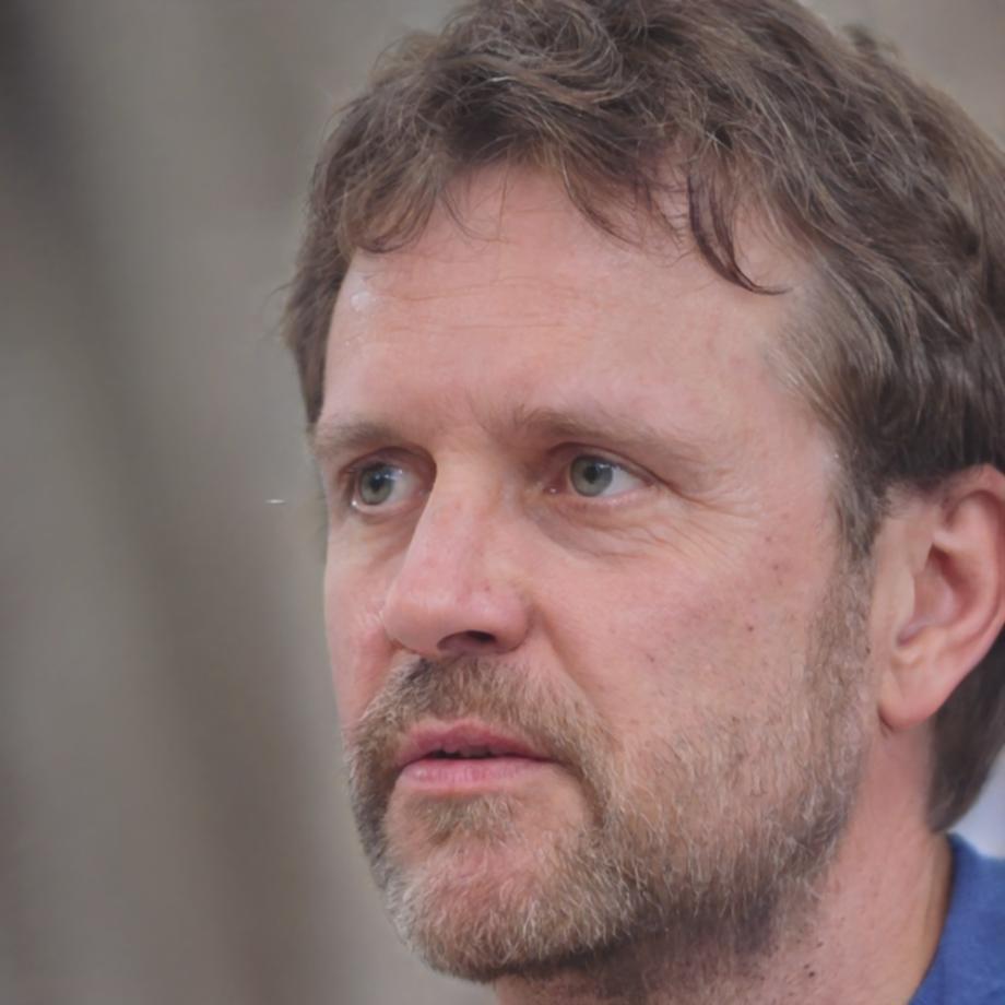 Portrait of Kieran Blackwood, fintech entrepreneur